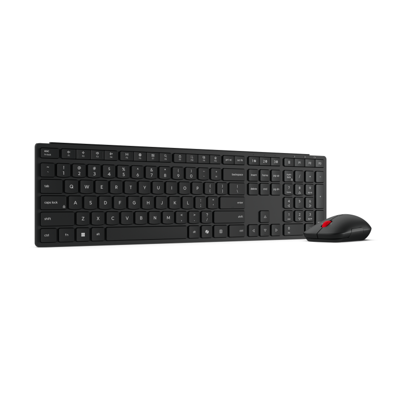 Lenovo Multi-Mode Pro Combo Keyboard and Mouse 6000-Lithuanian | Keyboard and Mouse Set | Wireless | Mouse included | Bluetooth | Lithuanian | Eclipse Black