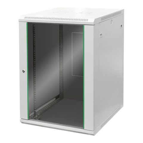Digitus sienas stiprināms skapis | DN-19 16U-6/6-EC | Gaiši pelēks