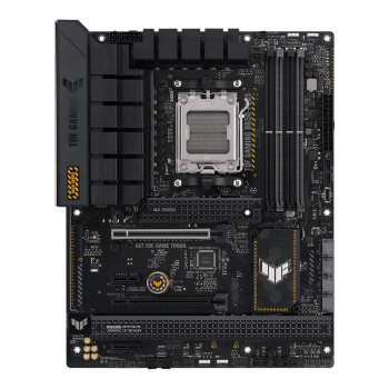 Asus | TUF Gaming B650-Plus - mātesplate - ATX | Procesoru saime AMD B650 | Procesora ligzda 1 x Socket AM5 | 4 DIMM sloti - DDR5, bez ECC, ECC, on-die ECC, nebuferēts | Atmiņas sloti 4 | Atbalstītās cietā diska saskarnes SATA-600 (RAID), 3 x M.2 | SATA savienotāju skaits 4