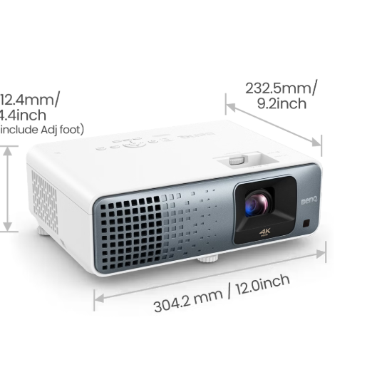 Benq | TK710 | 4K UHD (3840 x 2160) | 3200 ANSI lumens | Grey/White