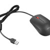 Lenovo Pirkstu nospiedumu biometriska USB pele Gen3 | Vada | USB-A | Melna/Sarkana