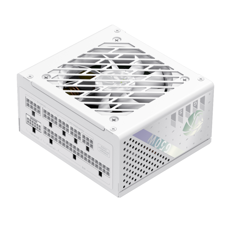 Gamemax PSU | GS 650G WH | 650 W | SFX | Balts | Pilnībā modulārs