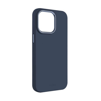 Fixed | MagFlow | Aizmugures vāciņš | Apple | iPhone 15 Pro | Šķidrais silikons | Zils