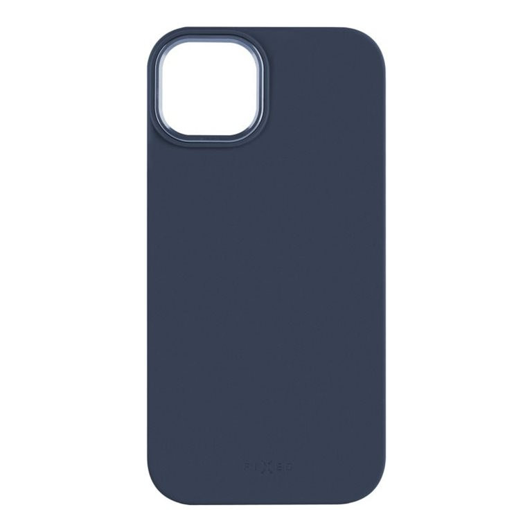 Fixed | MagFlow | Aizmugures vāciņš | Apple | iPhone 15 Pro | Šķidrais silikons | Zils