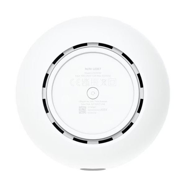 Ubiquiti | Dream Router 7 | UDR7 | 802.11ac | Ethernet LAN (RJ-45) porti 4 | Mesh atbalsts Nē | MU-MIMO Jā | Nav mobilo tīklu