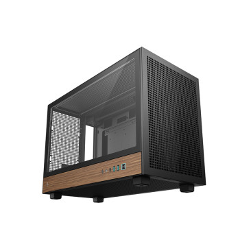 Deepcool korpuss | CH260 Wood | Melns | Micro Tower
