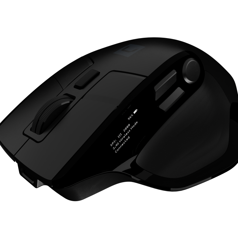 Natec Mouse | Jaguar Pro | Wireless | 2.4 GHz, Bluetooth | Black