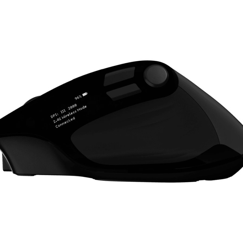 Natec Mouse | Jaguar Pro | Wireless | 2.4 GHz, Bluetooth | Black