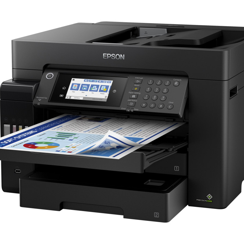 Epson | EcoTank L15150 | Tintes | Krāsainais | Daudzfunkciju printeris | A3+ | Wi‑Fi | Melns