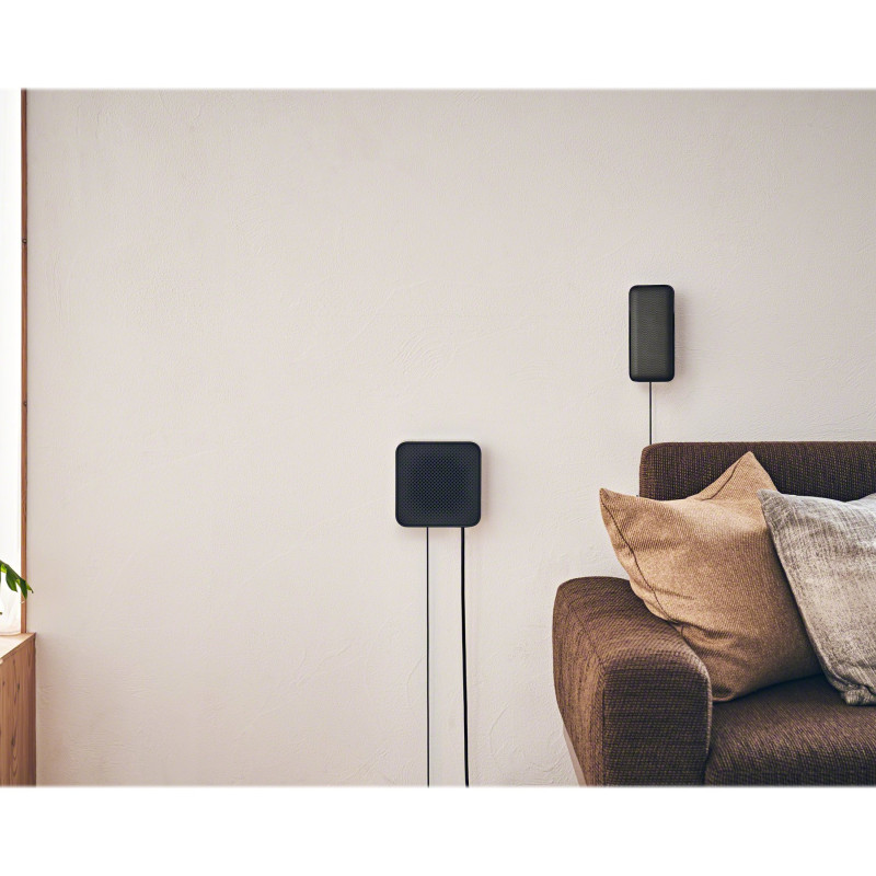Sony | HT-S40R 5.1ch mājas kinozāles skaņas josla ar bezvadu aizmugurējiem skaļruņiem | Melna | Nē | USB ports | Wi‑Fi | Bluetooth | Bezvadu savienojums