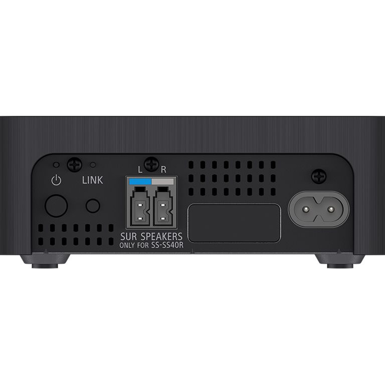 Sony | HT-S40R 5.1ch mājas kinozāles skaņas josla ar bezvadu aizmugurējiem skaļruņiem | Melna | Nē | USB ports | Wi‑Fi | Bluetooth | Bezvadu savienojums