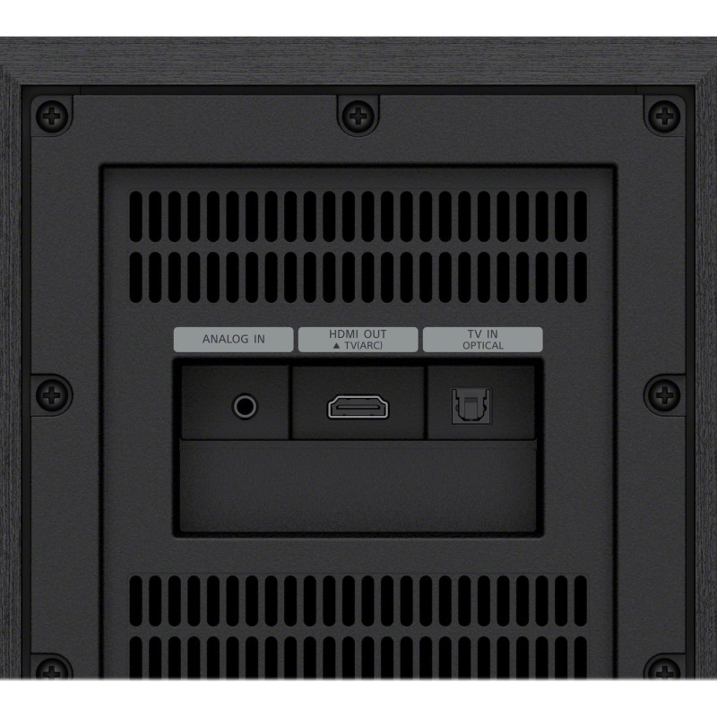 Sony | HT-S40R 5.1ch mājas kinozāles skaņas josla ar bezvadu aizmugurējiem skaļruņiem | Melna | Nē | USB ports | Wi‑Fi | Bluetooth | Bezvadu savienojums