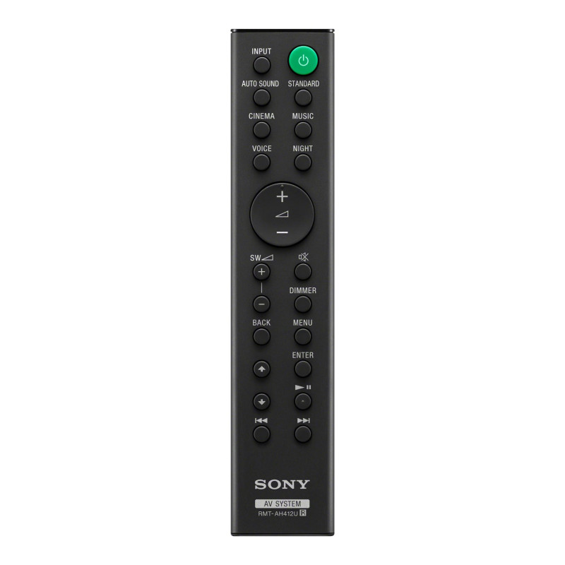 Sony | HT-S40R 5.1ch mājas kinozāles skaņas josla ar bezvadu aizmugurējiem skaļruņiem | Melna | Nē | USB ports | Wi‑Fi | Bluetooth | Bezvadu savienojums