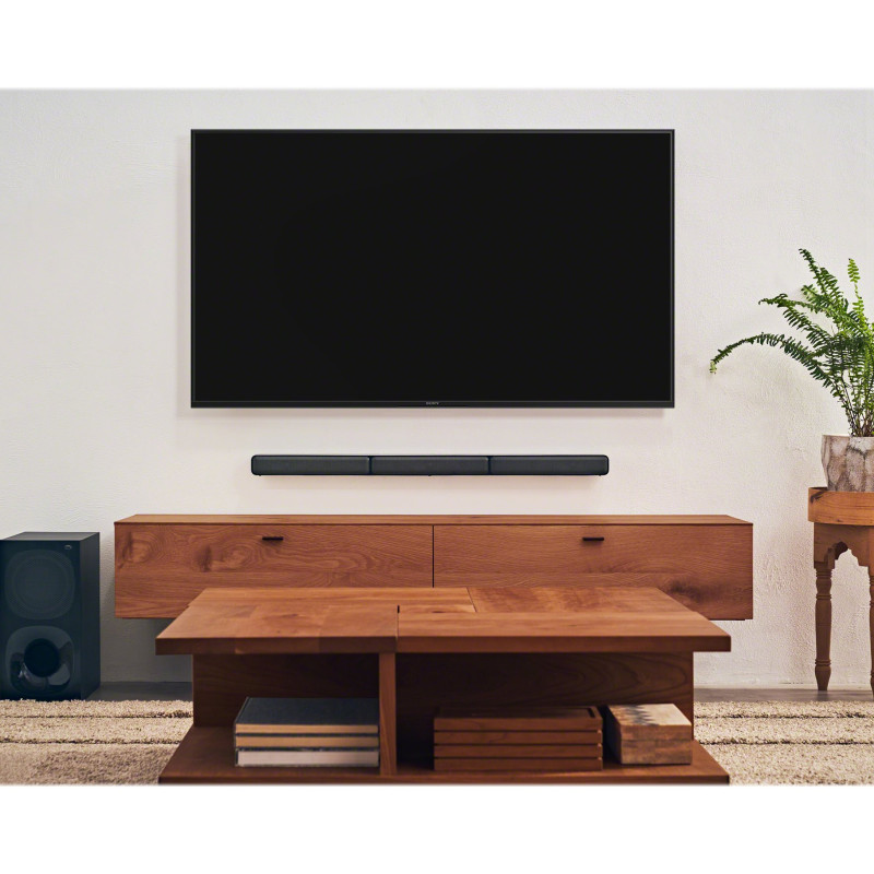 Sony | HT-S40R 5.1ch mājas kinozāles skaņas josla ar bezvadu aizmugurējiem skaļruņiem | Melna | Nē | USB ports | Wi‑Fi | Bluetooth | Bezvadu savienojums