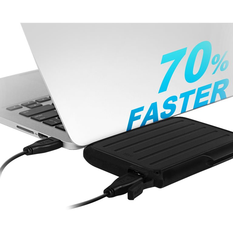 Portable Hard Drive | ARMOR A66 | 1000 GB | USB 3.2 Gen1 | Black