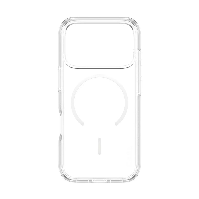 PanzerGlass Flagship Case | Back cover | Apple | iPhone 17 Pro | Recycled plastic | Transparent | Urban Explorer w. White MagSafe