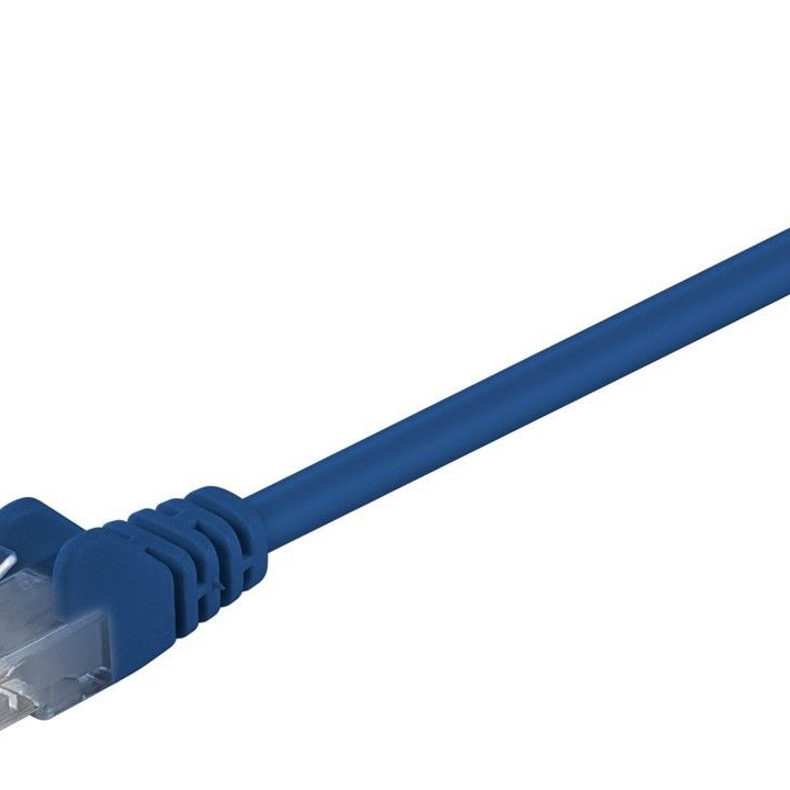Goobay | CAT 5e komunācijas kabelis, U/UTP | 68345 | Zils RJ45 spraudnis (8P8C) | RJ45 spraudnis (8P8C)