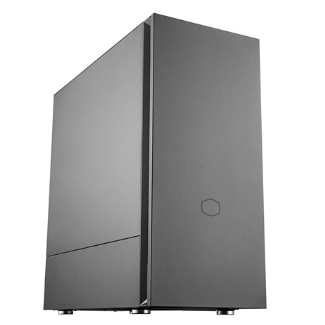 Cooler Master | Silencio S600 with steel side panel | Black | Mini ITX, Micro ATX, ATX