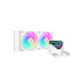 Deepcool | Šķidruma CPU dzesētājs | LT240 WH ARGB | Intel, AMD