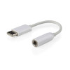 Cablexpert | USB Type-C spraudnis uz stereo 3,5 mm audio ligzdu adapters-kabelis, Balts | A-CM-3.5F-01