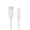 Cablexpert | USB Type-C spraudnis uz stereo 3,5 mm audio ligzdu adapters-kabelis, Balts | A-CM-3.5F-01