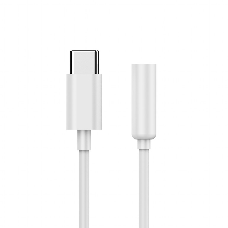 Cablexpert | USB Type-C spraudnis uz stereo 3,5 mm audio ligzdu adapters-kabelis, Balts | A-CM-3.5F-01