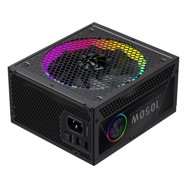 Gamemax PSU | RGB 1050G | 1050 W | Gold | Full Modular