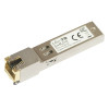 MikroTik | S+RJ10 | SFP+ | Vara | RJ-45 | 10/100/1000/10000 Mbit/s | Maksimālais pārraides attālums 200 m | -20 līdz +60 °C | SAVIENOJAMS TIKAI AR AKTĪVI DZEINĀTIEM SLĒDZEMIEM (NESTRĀDĀ AR PASĪVI DZEINĀTIEM SLĒDZEMIEM) -20 līdz +60 °C