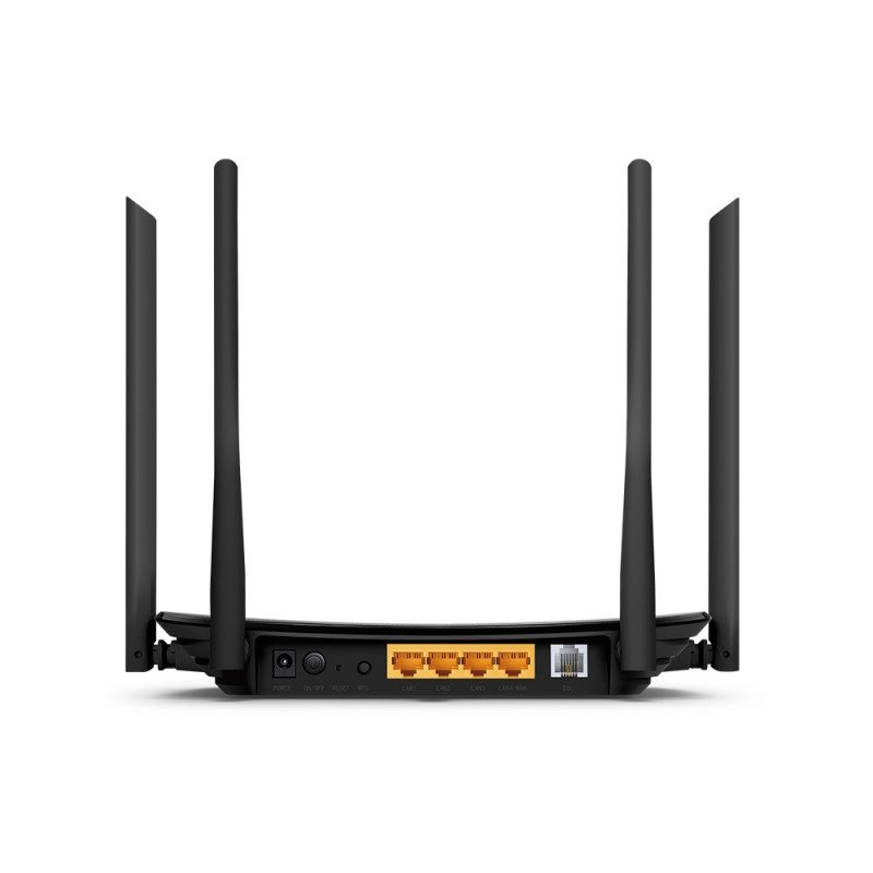 TP-LINK | Bezvadu VDSL/ADSL modema maršrutētājs | Archer VR300 | 802.11ax | 10/100 Mbit/s | Ethernet LAN (RJ-45) porta 1 | Mesh atbalsts Nē | MU-MIMO Nē | Nav mobilo datu | Antenas tips 4x fiksētas ārējās