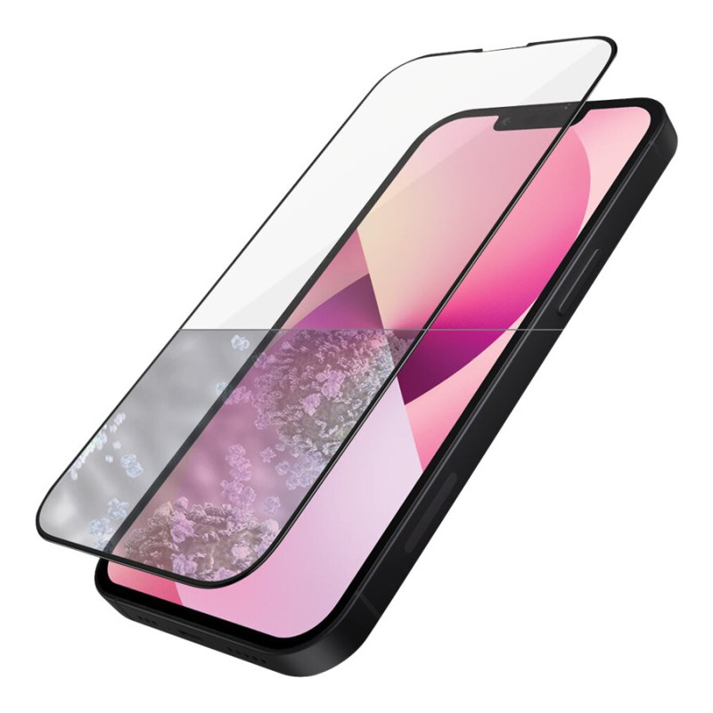 PanzerGlass | Caurspīdīgs ekrāna aizsargs | Apple | iPhone 13 Mini | Rūdīts stikls | Melns | Antibakteriāls stikls; Izturīgs pret skrāpējumiem un baktērijām; Triecienu absorbējošs; Viegli uzstādāms