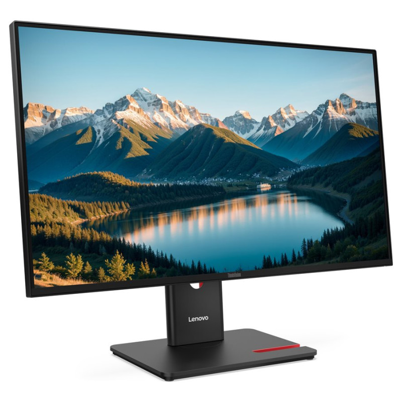 Lenovo | T27Q-40 | 27 " | IPS | 16:9 | 120 Hz | 6 ms | 2560 x 1440 pixels | 350 cd/m² | HDMI ports quantity 1 | Eclipse Black