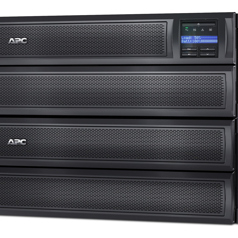 APC Smart-UPS X 3000VA īss dziļums tornis/statiskais skapja pārveidojams ar LCD 200–240V un tīkla karte | Schneider Electric