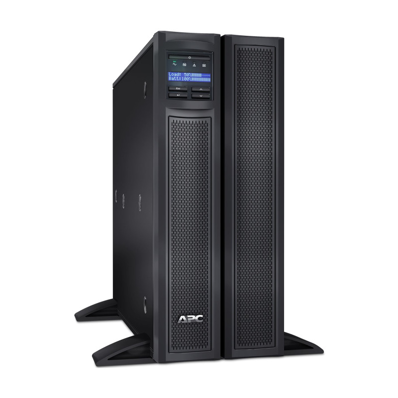 APC Smart-UPS X 3000VA īss dziļums tornis/statiskais skapja pārveidojams ar LCD 200–240V un tīkla karte | Schneider Electric