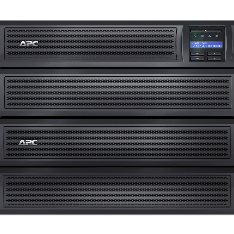 APC Smart-UPS X 3000VA īss dziļums tornis/statiskais skapja pārveidojams ar LCD 200–240V un tīkla karte | Schneider Electric