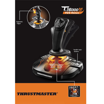 Thrustmaster | Žoistiks T 16000M FCS | Melns