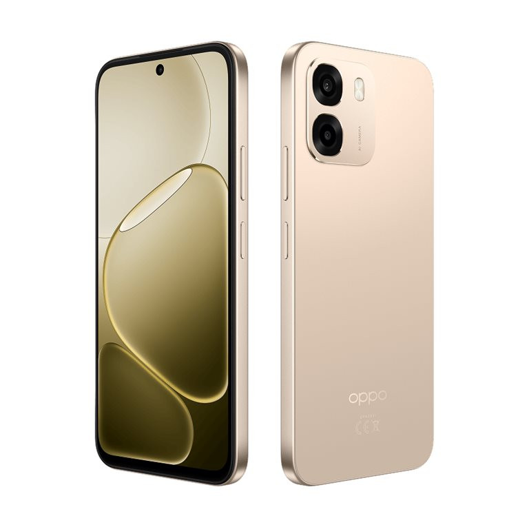 OPPO A6 4G (CPH2817) | Aurora Gold | 6.75 " | IPS LCD | 1570 x 720 pixels | Qualcomm | Snapdragon 685 | Internal RAM 6 GB | 256 GB | Dual SIM | 4G | Main camera resolution 50 MP | Secondary camera resolution 8 MP | Android | 15 | 7000 mAh