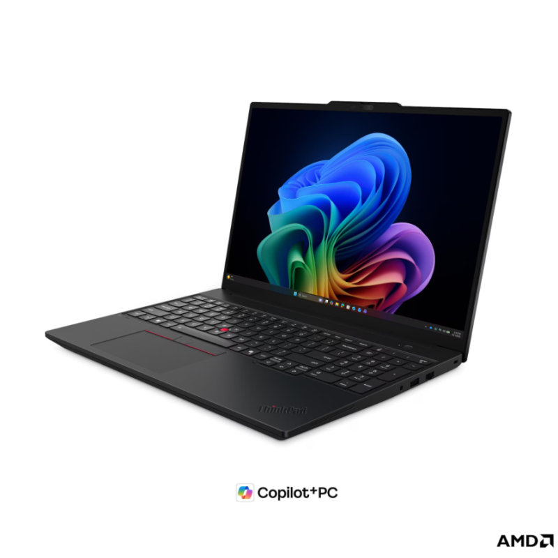 Lenovo ThinkPad T16 Gen 5 16 WUXGA AMD R5 AI PRO 440/16GB/512GB/AMD Radeon 840M/WIN11 Pro/ENG aizmugures apgaismojuma klaviatūra/Melna/pirkstu nospiedumu sensors/LTE paplašināms/3 gadu garantija | Lenovo