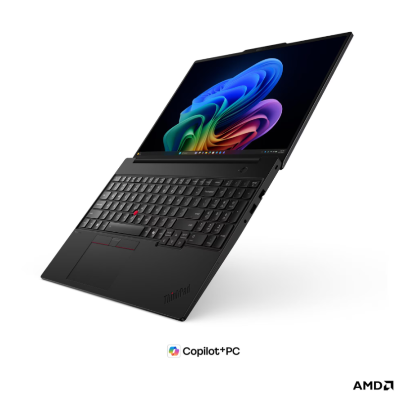 Lenovo ThinkPad T16 Gen 5 16 WUXGA AMD R5 AI PRO 440/16GB/512GB/AMD Radeon 840M/WIN11 Pro/ENG aizmugures apgaismojuma klaviatūra/Melna/pirkstu nospiedumu sensors/LTE paplašināms/3 gadu garantija | Lenovo