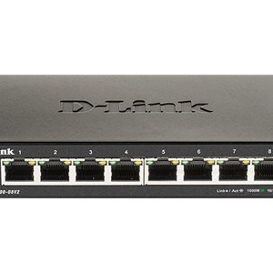 D-Link | Smart Gigabit Ethernet slēdzis | DGS-1100-08V2 | Pārvaldāms | Galda | Barošanas avots ārējs | 24 mēneši