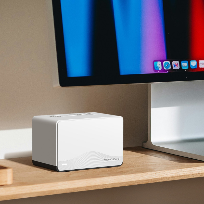 Mercusys | BE3600 Visa māja Mesh Wi‑Fi 7 sistēma | Halo H27BE (2 gab.) | 802.11ax | Ethernet LAN (RJ-45) porti 1 | Mesh atbalsts Jā | MU‑MIMO Nē | Nav mobilo datu savienojuma