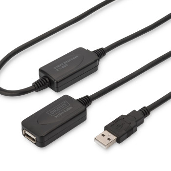 Digitus | USB 2.0 pastiprinātāja kabelis | DA-73102