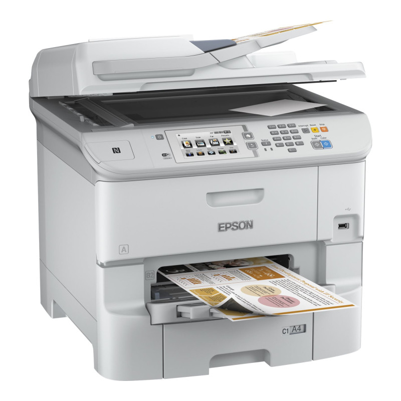 Epson | WorkForce Pro | WF-6590DWF | Inkjet | Colour | Multifunction Printer | A4 | Wi-Fi | Grey