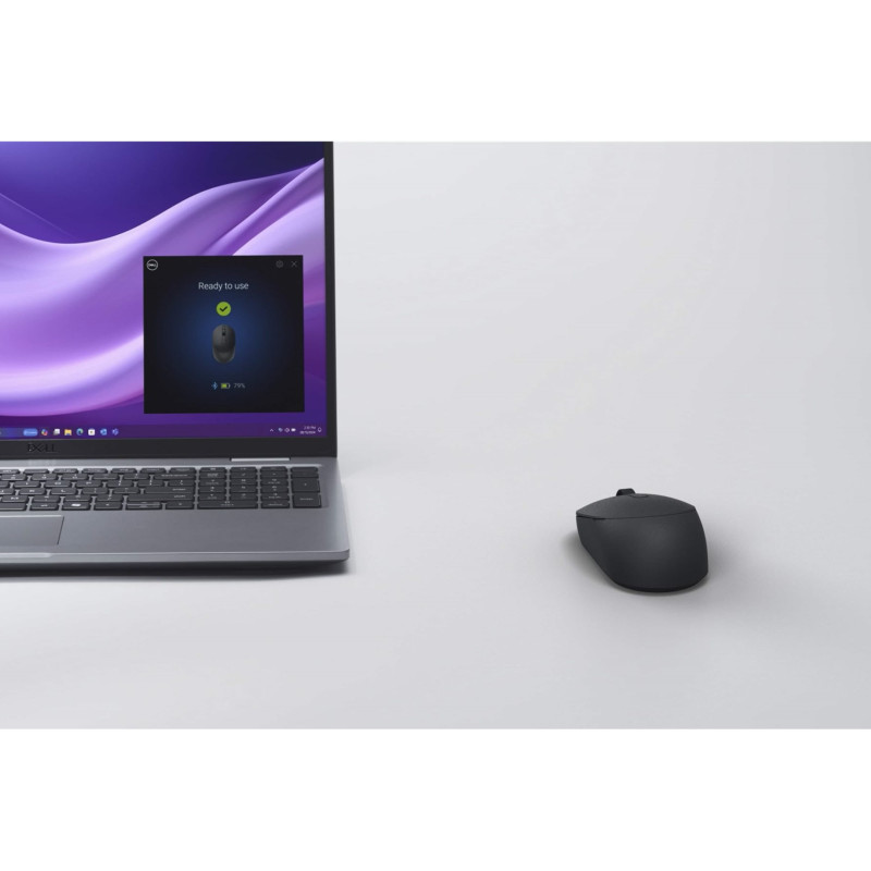 Dell Silent Mouse | MS355 | Bezvadu | Bluetooth/2,4 GHz | Melns