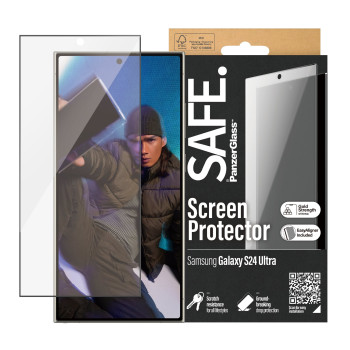 SAFE by PanzerGlass ekrāna aizsargplēve Samsung Galaxy S24 Ultra | Ultra-Wide Fit ar EasyAligner | PanzerGlass