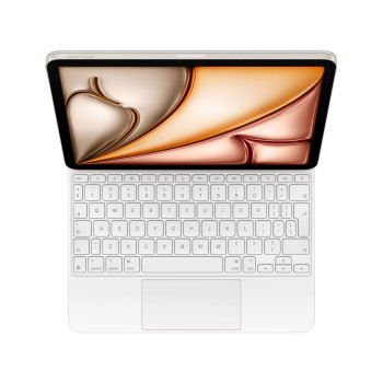 Apple Magic Keyboard priekš iPad Air 11 collu (M3) | Tastatūra | Krievu | Balta