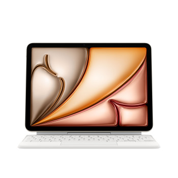 Apple Magic Keyboard priekš iPad Air 11 collu (M3) | Tastatūra | Krievu | Balta