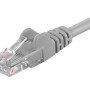 Goobay | CAT 6 komunācijas kabelis, U/UTP | Pelēks RJ45 spraudnis (8P8C) | RJ45 spraudnis (8P8C)