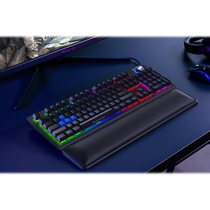Acer Predator Aethon 700 | Spēļu klaviatūra | Ar vadu | US | Melna