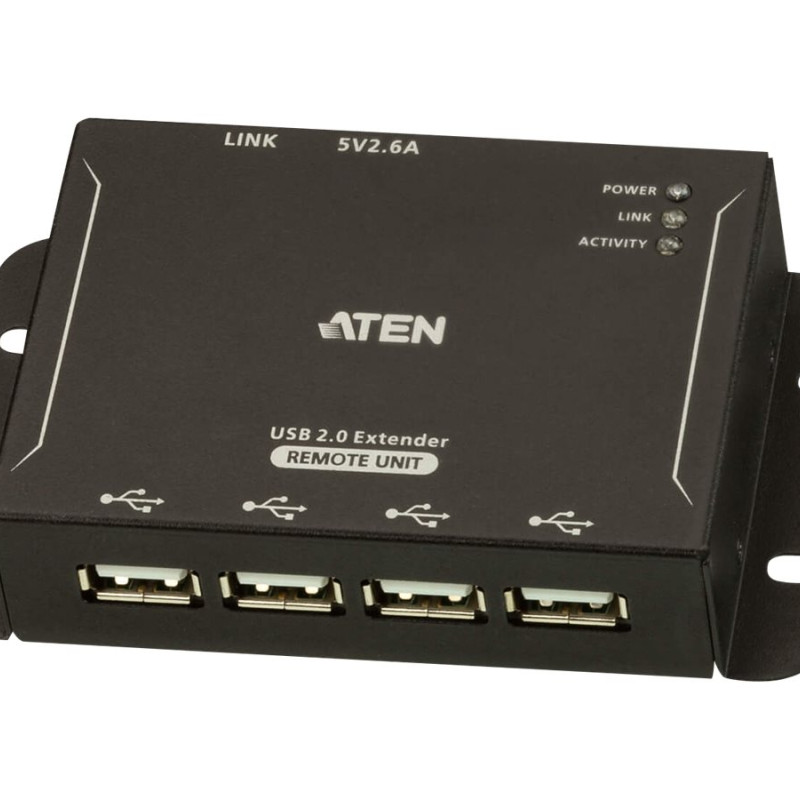 Aten | 4-portu USB 2.0 CAT 5 pagarinātājs | UCE3250-AT-G