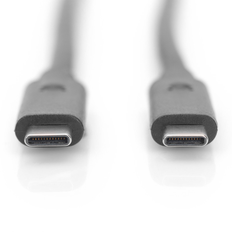Digitus | USB Type-C savienojuma kabelis | AK-300139-010-S | USB-C uz USB-C USB spraudnis 3.1 Gen 2 (Type C) | USB spraudnis 3.1 Gen 2 (Type C)